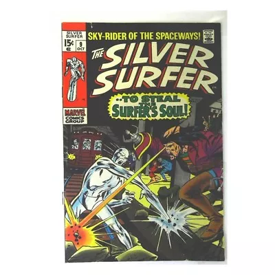 Buy Silver Surfer #9  - 1968 Series Marvel Comics Fine+ Full Description Below [e~ • 56.09£