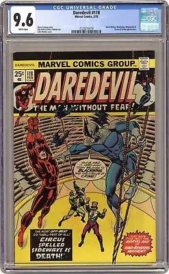 Buy Daredevil #118 CGC 9.6 1975 2123215018 • 147.56£