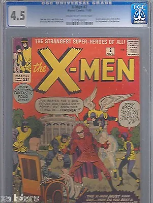 Buy Uncanny X-men (1963-2011) 2-600 Vf/nm (#2 Cgc 6.5) • 190,269.09£