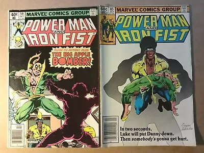 Buy POWERMAN AND IRON FIST #59 #83 Marvel Comics .1979 • 4.99£