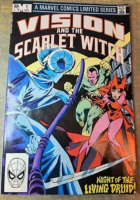 Buy Marvel Vision And The Scarlet Witch #1   (1982) Key: 1st App Samhain • 17.99£