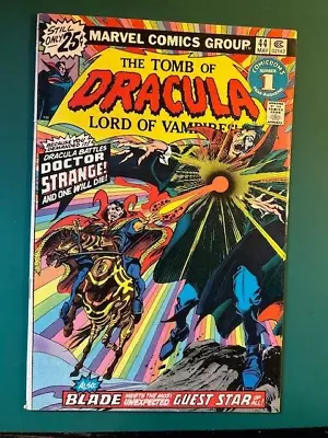 Buy Tomb Of Dracula Issue 44 Doctor Strange Tie-in • 19.45£