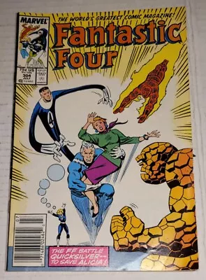 Buy Fantastic Four #304 - Quicksilver Appearance! Marvel 1987 • 2.79£
