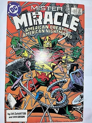 Buy DC Comics Mister Miracle #1 Signed By Ian Gibson Halo Jones Artist  • 7£