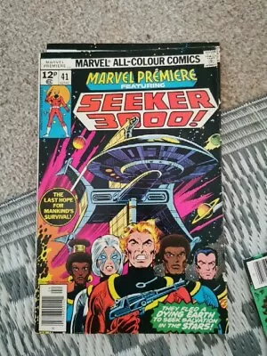 Buy MARVEL PREMIERE # 41 (SEEKER 3000, Cents Issue, APR 1978) VF • 5.50£