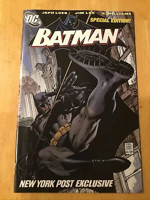 Buy Batman #608 Special Edition New York Post Exclusive Jim Lee Cover 2001 • 3.02£
