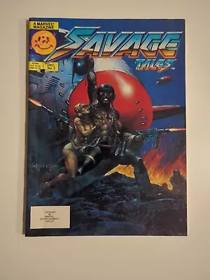 Buy Marvel Magazine Savage Tales #2 Adult Fantasy 1985 Rare Comic Book Magazine!! • 7.77£