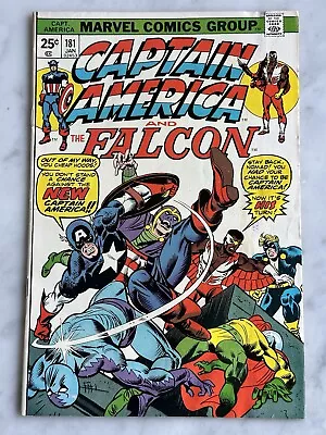 Buy Captain America #181 VG 4.0 - Buy 3 For Free Shipping! (Marvel, 1975) • 4.66£