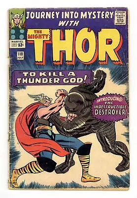 Buy Thor Journey Into Mystery #118 GD+ 2.5 1965 1st App. The Destoyer, Odinsleep • 27.96£