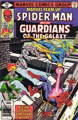 Buy MARVEL TEAM-UP #86 VF, Spider-Man Guardians, Direct Comics 1979 Stock Image • 8.56£