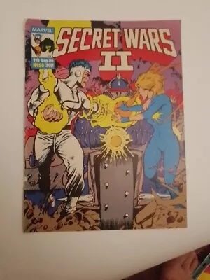 Buy Rare Marvel Secret Wars 2 No 58 9th August 1986 • 3.10£