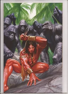 Buy Lord Of The Jungle #1 - Alex Ross Df Virgin Variant - Limited To 950 W/ Df Coa • 20.96£