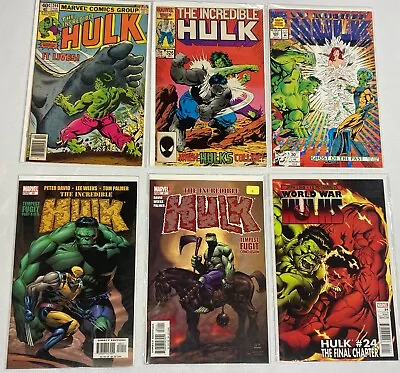 Buy Incredible Hulk Comics Lot (6) Vol 1- 244 326 400 Vol 2- 80 81 World War 24 • 12.43£