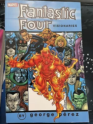 Buy Fantastic Four Volume 2 Visionaries GEORGE PEREZ TPB Marvel Comics • 11.64£