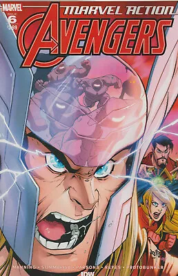 Buy Idw Comics Marvel Action Avengers #6 July 2019 1st Print Nm • 4.95£