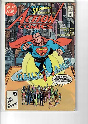 Buy DC Action Comics #583 1986 Superman Last Issue Of 1st Ongoing Series VG • 15.14£