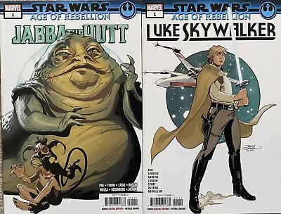 Buy Star Wars: Age Of Rebellion - Jabba The Hutt # 1 Luke Skywalker 1 Nm • 7.99£