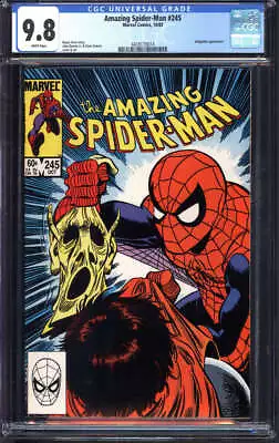 Buy Amazing Spider-man #245 Cgc 9.8 White Pages // Hobgoblin Appearance 1983 • 132.02£