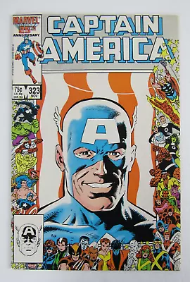 Buy Captain America #323 (1986) Key 1st John Walker Super Patriot VF/NM BR396 • 21.71£