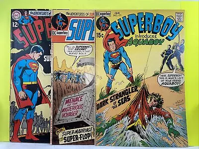 Buy Superboy #171 Key💥1st Aqualad! National Diamond Sales Ad! 157, 181 ( 3 Book Lot • 27.18£