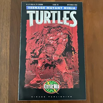 Buy VF- Teenage Mutant Ninja Turtles TMNT #53 1992 Mirage Studios City At War • 19.42£