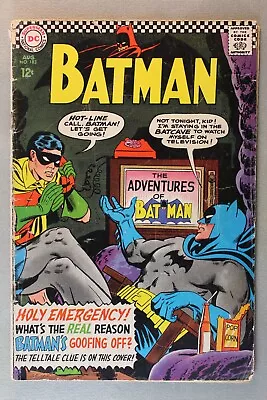 Buy BATMAN #183 *1966*  Batman's Goofing Off!  Poison Ivy Appearance! ~  Reader ~ • 10.08£