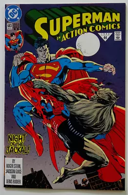 Buy Comic Book- Superman In Action Comics #683 2nd Printing Doomsday Cameo 1992 • 229.10£