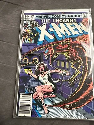 Buy The Uncanny X-Men #163 (Nov 1982, Marvel) Brood Kitty Pryde Newsstand • 7.77£
