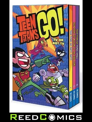 Buy TEEN TITANS GO BOX SET VOLUME 1 TV OR NOT TV GRAPHIC NOVELS Collects Volumes 1-3 • 23.99£