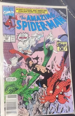 Buy Amazing Spider-Man #342 Dec 1990 & X-Factor #30 (1986 Marvel Comic Books) • 267.93£