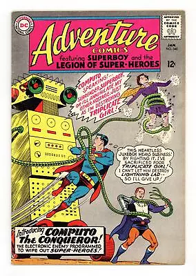 Buy Adventure Comics #340 VG+ 4.5 1966 • 14.37£