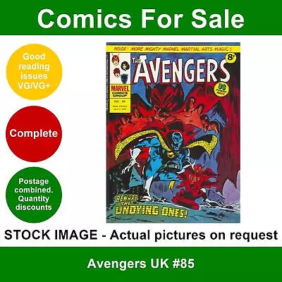 Buy Avengers UK #85 Comic - VG/VG+ 03 May 1975 - Marvel UK • 3.99£