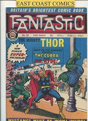 Buy Fantastic #28 Iron Man - Thor - X-men - 12/08/1967 • 4.95£