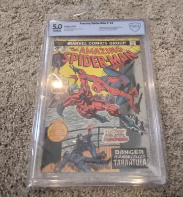 Buy Amazing Spider-Man #134 1st Tarantula CBCS  5.0 1974 Marvel NICE • 85.43£