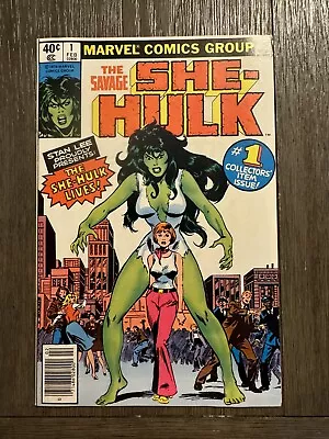 Buy Savage She-Hulk #1 VF/NM Origin And 1st App Bronze Age Marvel Comic 1980 • 58.24£