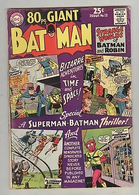 Buy Eighty Page Giant #12 July 1965 G/VG Batman • 13.94£
