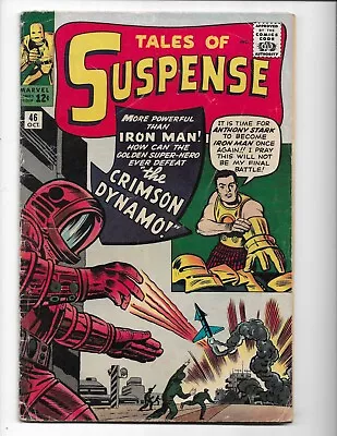 Buy Tales Of Suspense 46 1963 Marvel Comics VG 4.0 1st App Of Crimson Dynamo • 116.49£
