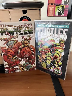 Buy TMNT Teenage Mutant Ninja Turtles City At War Issue 59 + Issue 43 Eastman Lairds • 31.06£