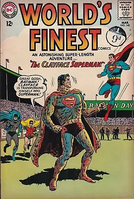 Buy World's Finest #140 (1964) Fn+ 6.5    The Clayface Superman!  • 22£