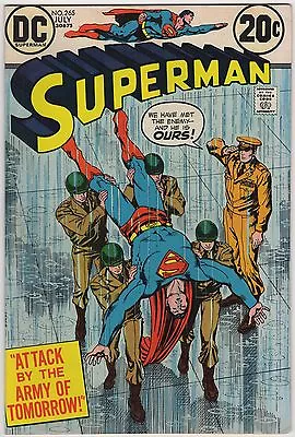 Buy Superman #265 July 1973 VF+ 8.5 DC Comics • 18.47£