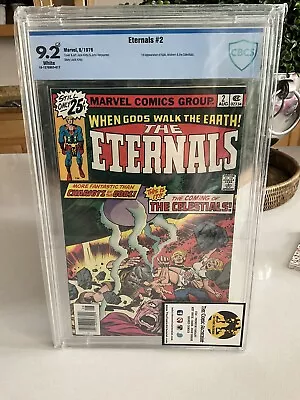 Buy Eternals #2 (CBCS 9.2),beautiful Slabbed Comic! • 36£