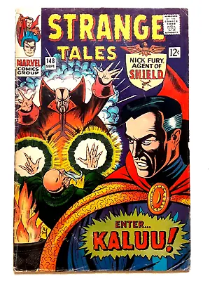 Buy Marvel Strange Tales # 148 - September 1966 (ORIGIN OF DR STRANGE) • 11.64£