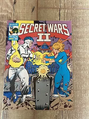 Buy Rare Marvel Secret Wars 2 No 58 9th August 1986 • 4.99£