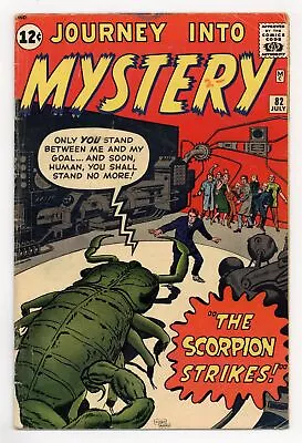 Buy Journey Into Mystery #82 GD/VG 3.0 1962 • 69.89£