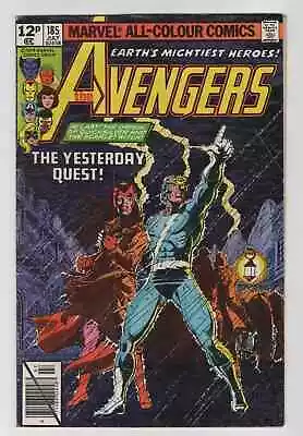 Buy Marvel Comics : The Avengers #185 Jul 10, 1979 • 5£