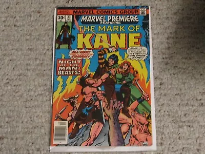 Buy The Mark Of Kane #33 VF Newsstand (1976 Marvel Comics) • 3.88£