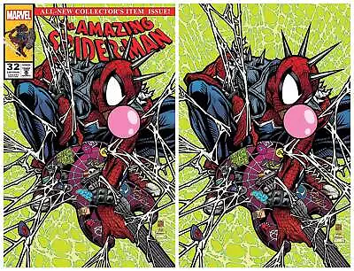 Buy THE AMAZING SPIDER-MAN #32 Takashi Okazaki Homage Variant Set • 22.95£