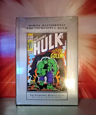 Buy MARVEL MASTERWORKS: THE INCREDIBLE HULK - Volume 6 - Hardcover - New & Sealed • 20.97£