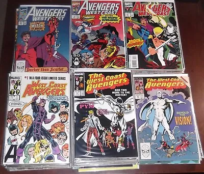 Buy West Coast Avengers (1984) #1-4 Mini, #1-102, Annual #1-8 - 103 Issue Lot • 116.49£