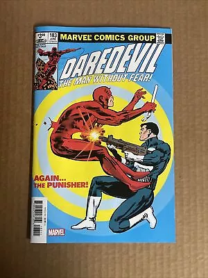 Buy Daredevil #183 Facsimile Edition Marvel Comics (2023) Punisher Frank Miller • 3.10£